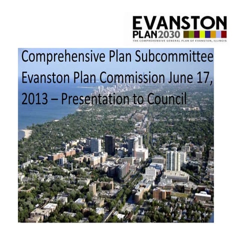 Sp3 Evanston Plan 2030 presentation to evanston city council – june 17