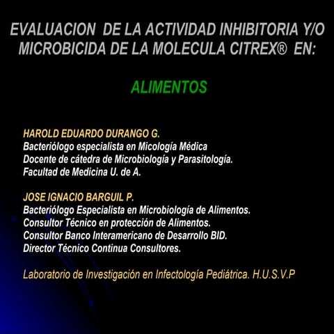 Spa 3 Citrex Directo En Alimentos