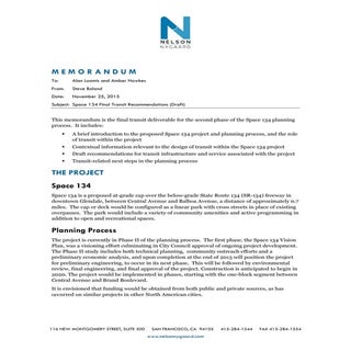 Transit Recommendations for the Spa...