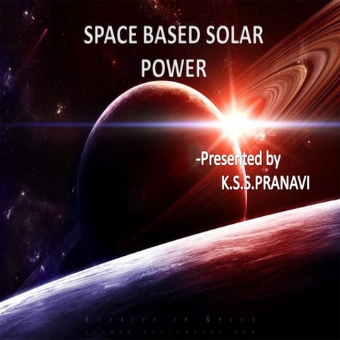 Space based power