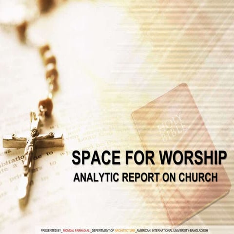 Space for worship_Church architecture