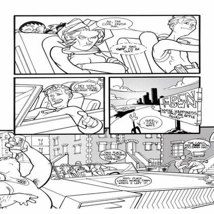 Space Hustlers Comic