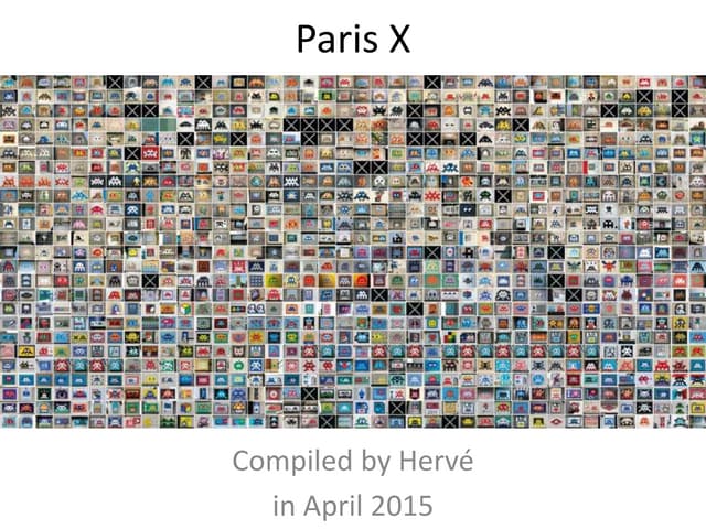 Space Invaders Paris X