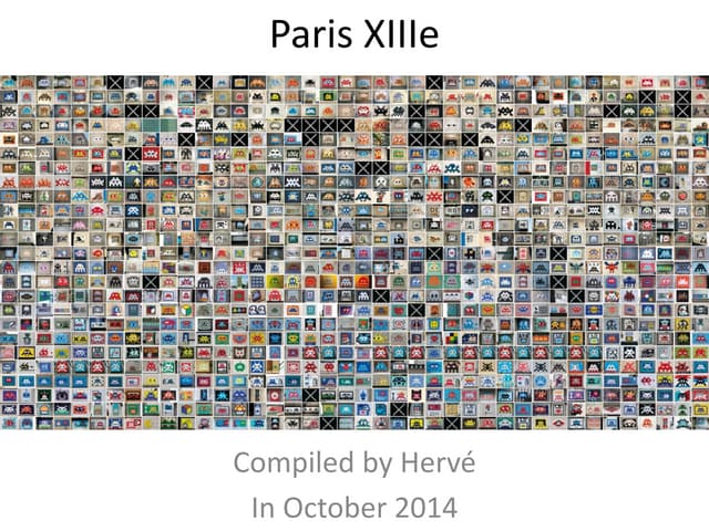 Space Invaders Paris XIII