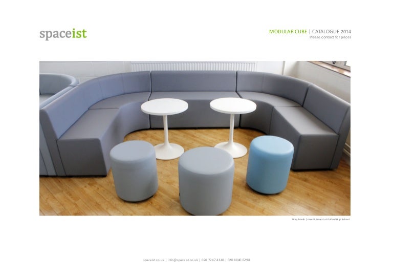 Spaceist Modular Cube Catalogue