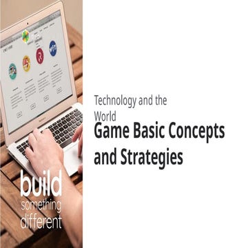 Fundamentals of Game Design: Concepts, Strategies, and Marketing | PPTX