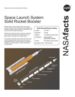 Space Launch System Solid Rocket Booster