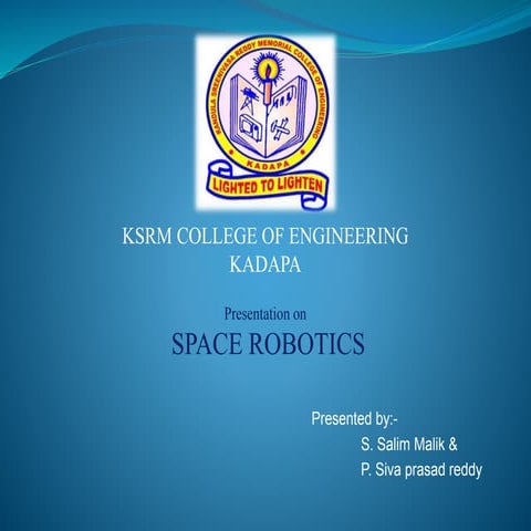Space robotics