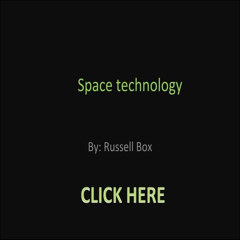Space technology