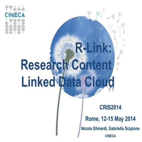 R-Link : Research Content Linked Data Cloud