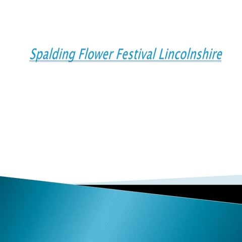 Spalding flower festival