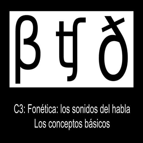 Span 4573 fonología y fonética c3 2014