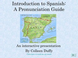 Spanish powerpoint | PPT