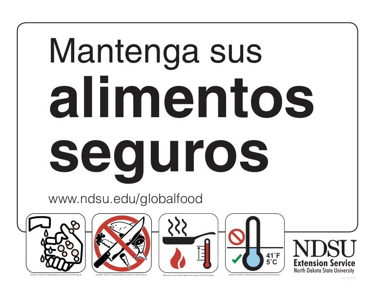 Keep Your Food Safe Spanish
