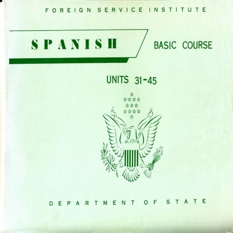 Learn Spanish - FSI Basic Course (Part 3)