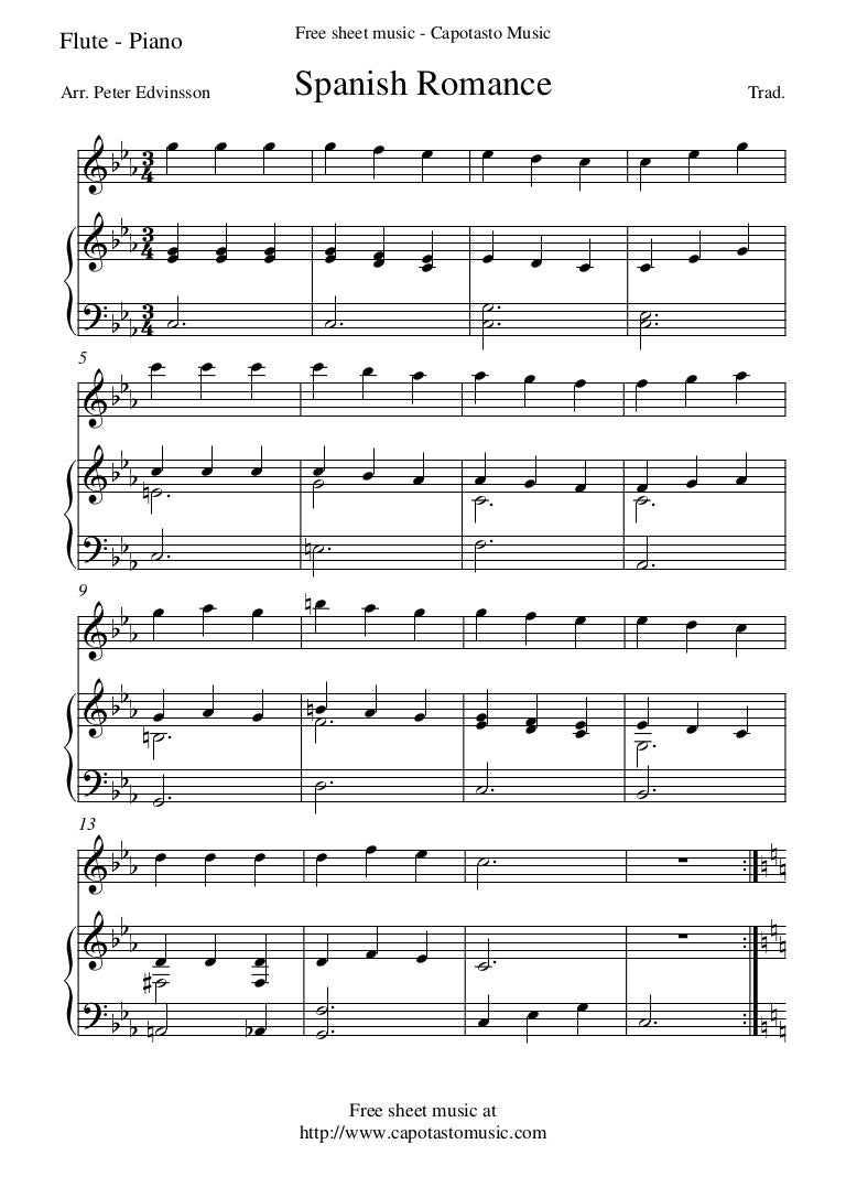 Spanish romanceflute