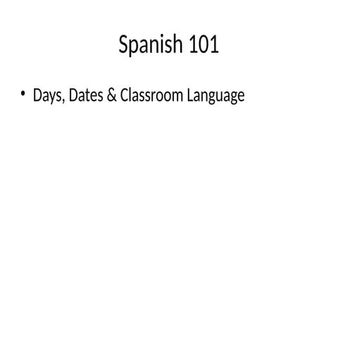 Spanish 101: Mastering Alphabet, Sounds, and Spelling Basics | PPTX