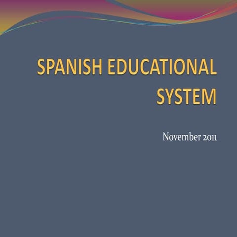 Spanish Educational System