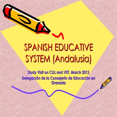 Spanish educative system