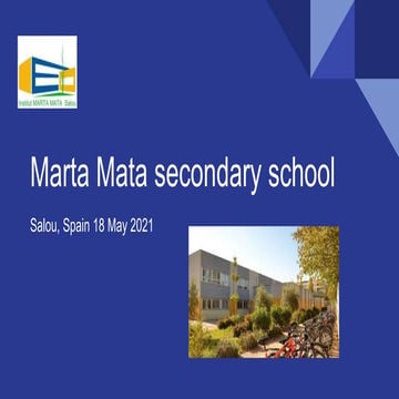 Marta Mata secondary school, Salou, Spain