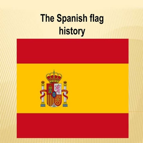 Spanish flag History