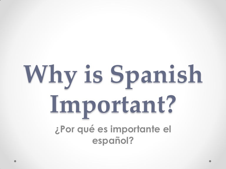 Spanish powerpoint