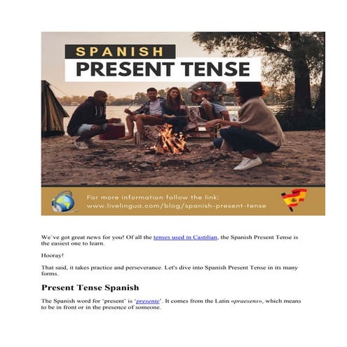 Spanish Present Tense