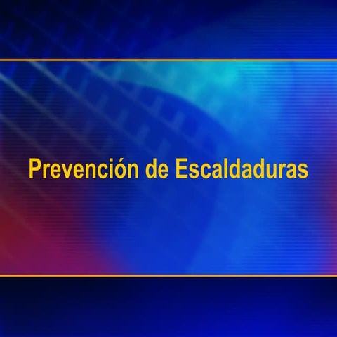 Spanish scald injurypowerpoint | PPT