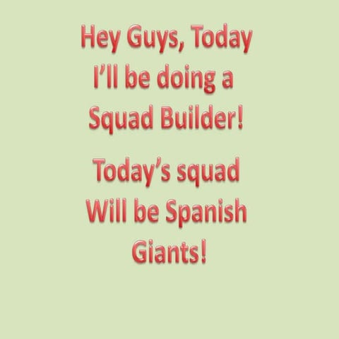 Spanish Squad Builder