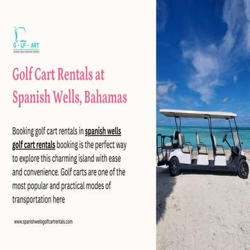 Spanish Wells Golf Cart Rentals Booking