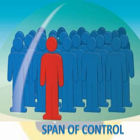 Span of control presentation