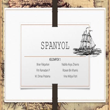 Kedatangan Spanyol ke Indonesia