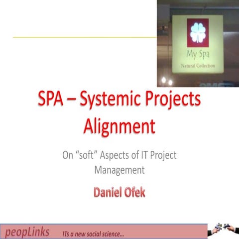Spa - Systemic Project Alignment