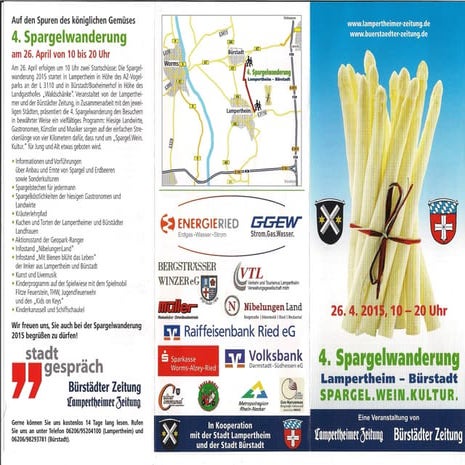 Spargelwanderung 2015