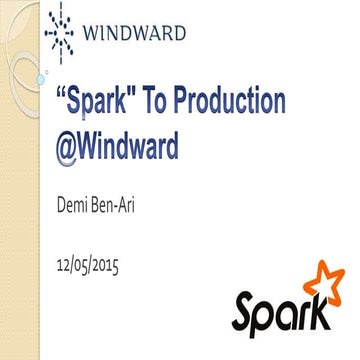 Spark in the Maritime Domain