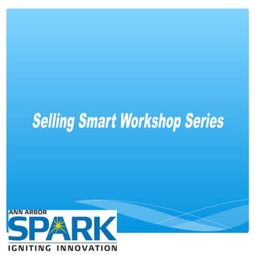 Selling Smart Workshop - May 6, 2015 - The Psychology of Building Trust with ...