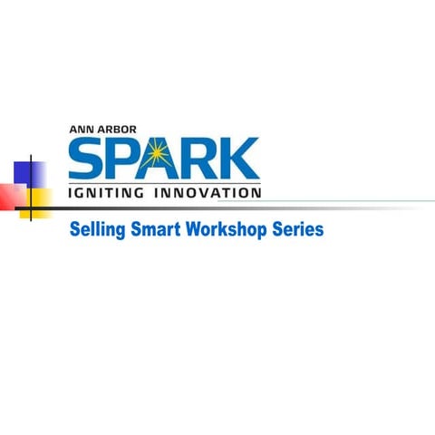 Selling Smart Workshop - December 5, 2012