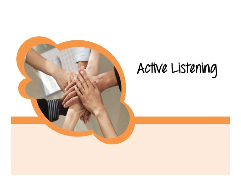 active listening skills powerpoint presentation