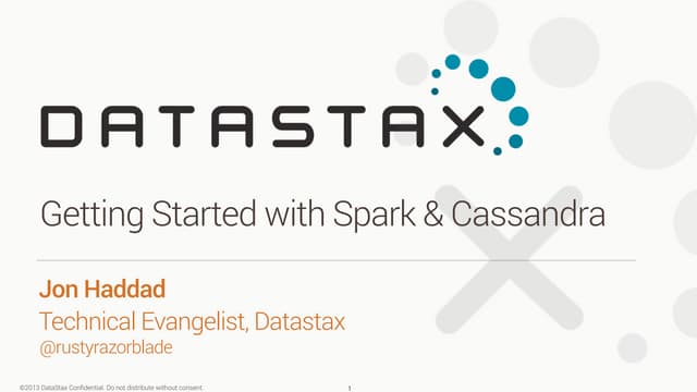 Spark and cassandra (Hulu Talk)