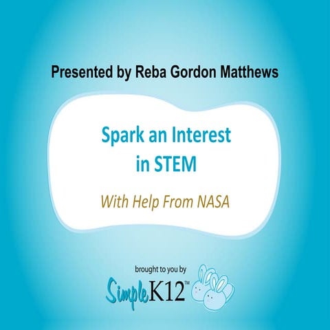 Spark an interest in stem with nasa