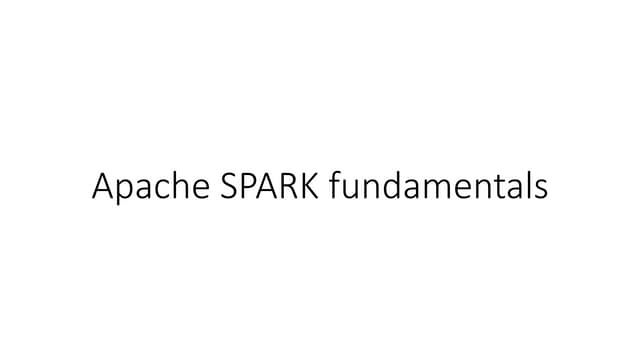 Spark architechure.pptx