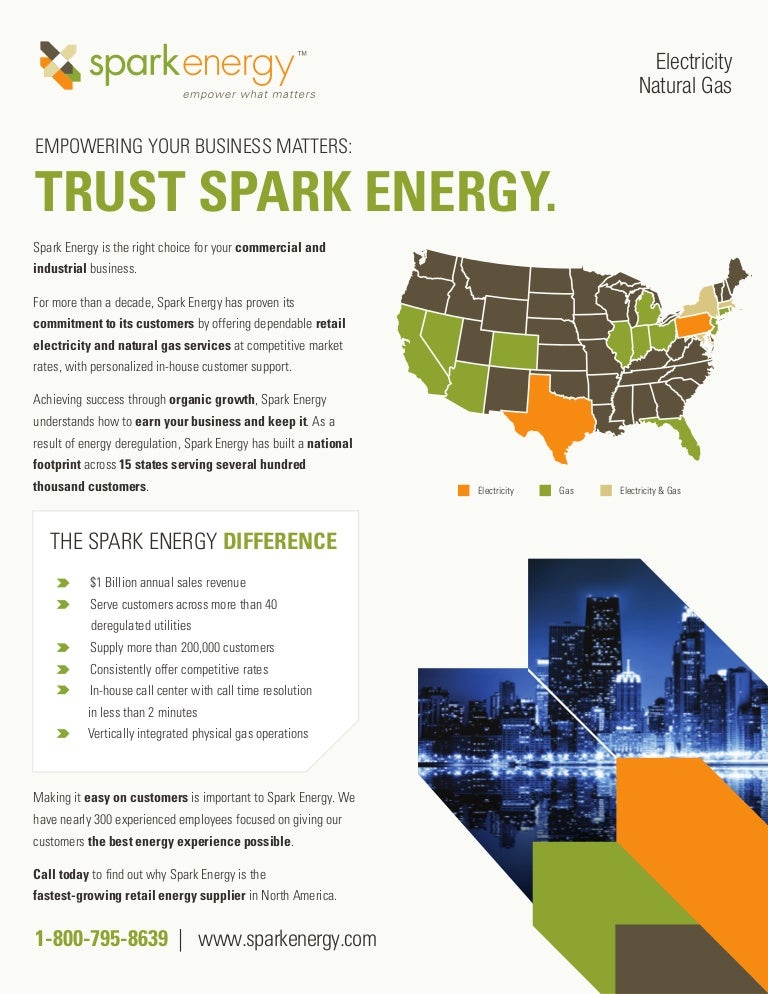 Spark Energy Difference