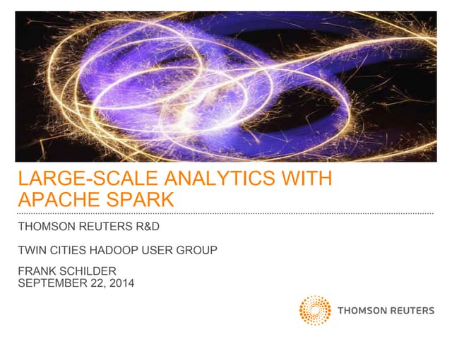 Spark meetup TCHUG