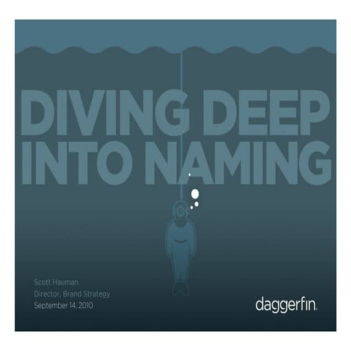 Diving Deep Into Naming