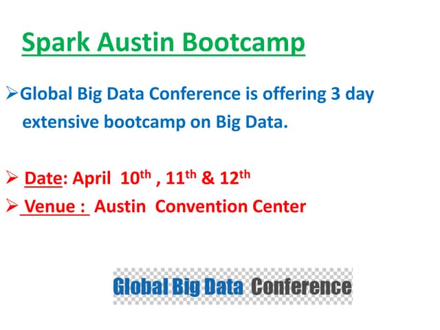 Spark training in austin tx