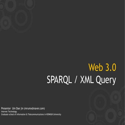 Semantic Web(Web 3.0) SPARQL