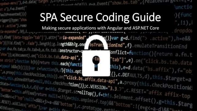 Spa Secure Coding Guide