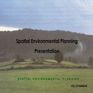 Spatial environmental planning