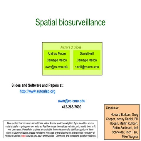 spatial surveillance techniques in artificial intelligence