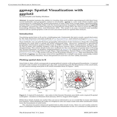Spatial visualization with ggplot2 | PDF